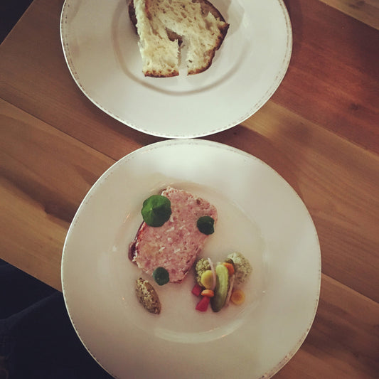 Country Pate of Foie Gras, Pork Belly and Pork Shoulder