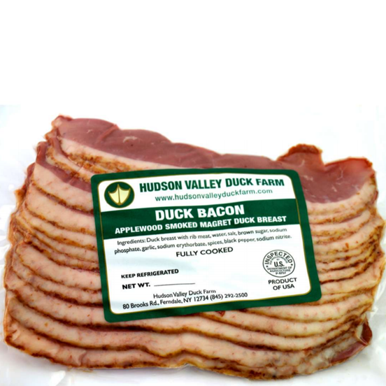 Applewood Smoked Duck Bacon