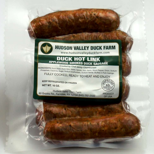 Smoked Duck Hot Links